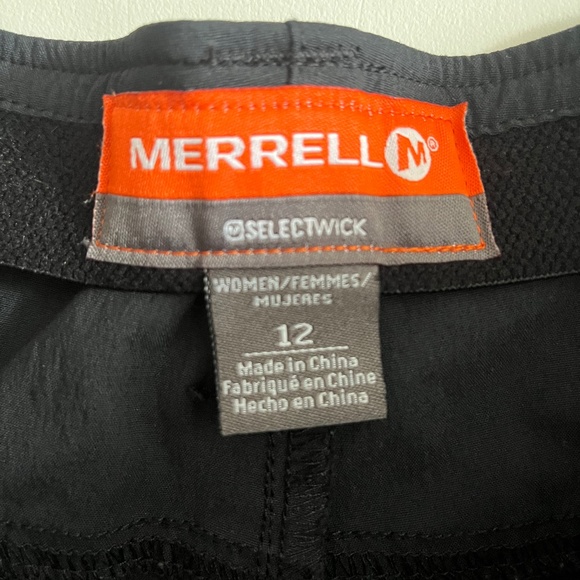 Merrell Shorts. Black. Size 12. - Picture 5 of 5